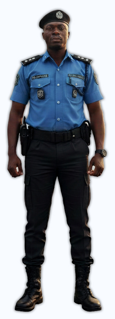 Male Police Officer
